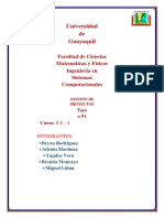 Gestion de Proyecto s8-4 Tarea 1