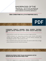 A Metamorphosis of the Traditional Accountant (Tugas Metopen)
