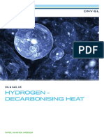 FINAL Hydrogen - Decarbonising Heat Position Paper Single Pages Low Res