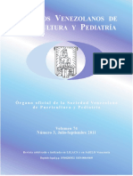 Archivos Venezolanos de Puericultura y Pediatria - Vol. 74 - No. 3 - Jul. Sep. 2011 PDF