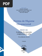 NHO-06 - Avaliação de exposição a Calor
