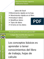 Empezando A Trabajar Con Excel: Unidad 2