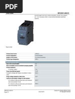 Interruttore SIEMENS 3RV1341-4KC10 600VAC 75A - Nuovo, Industriale