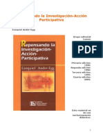 Repensando La Investigacion-Accion Parti PDF