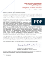 Courrier DSF Juncker 28 02 2018