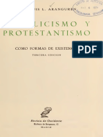 Catolicismo y Protestantismo Como Formas de Existencia J L Aranguren PDF