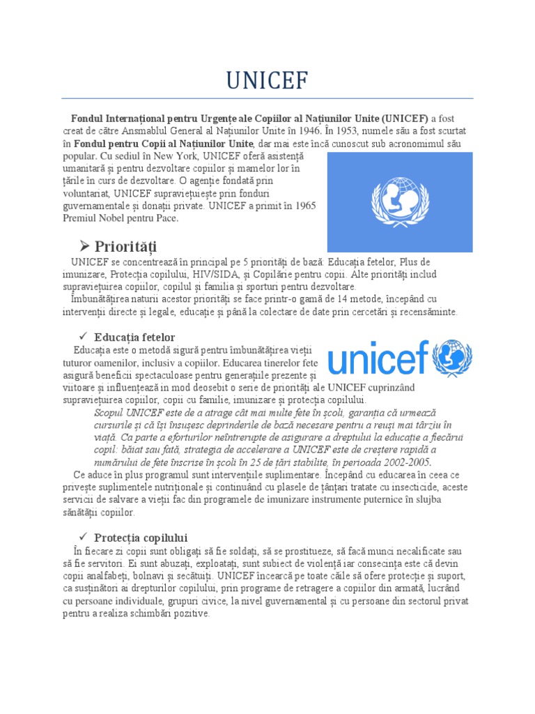 Unicef | PDF