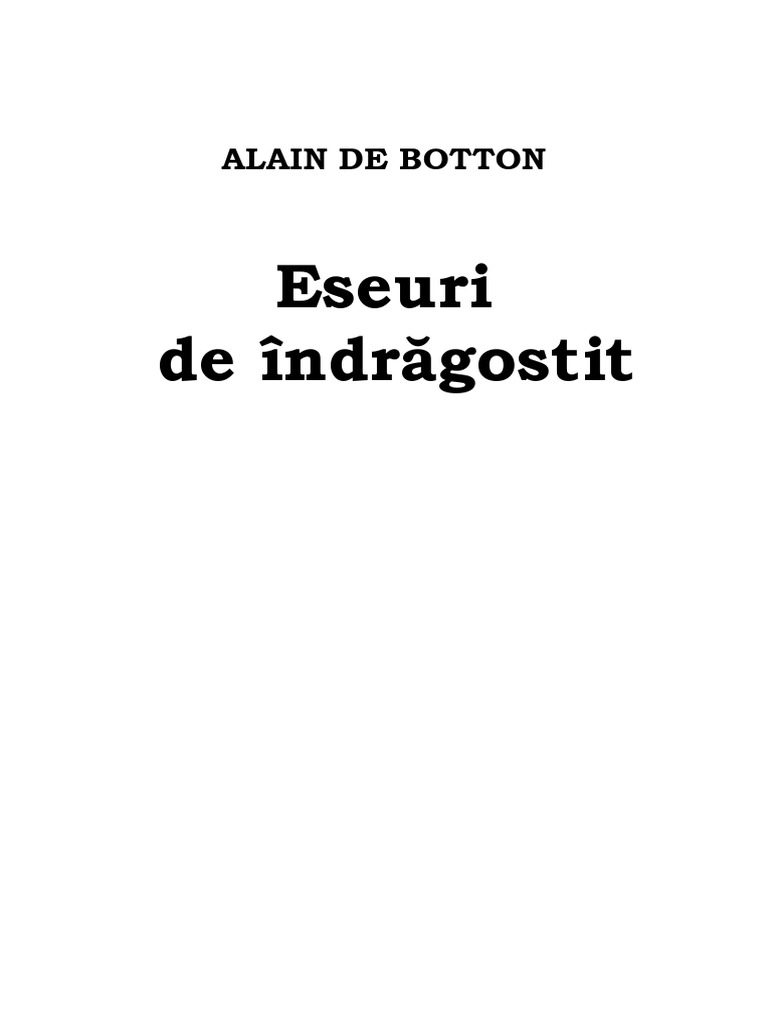 Alain de Botton | PDF