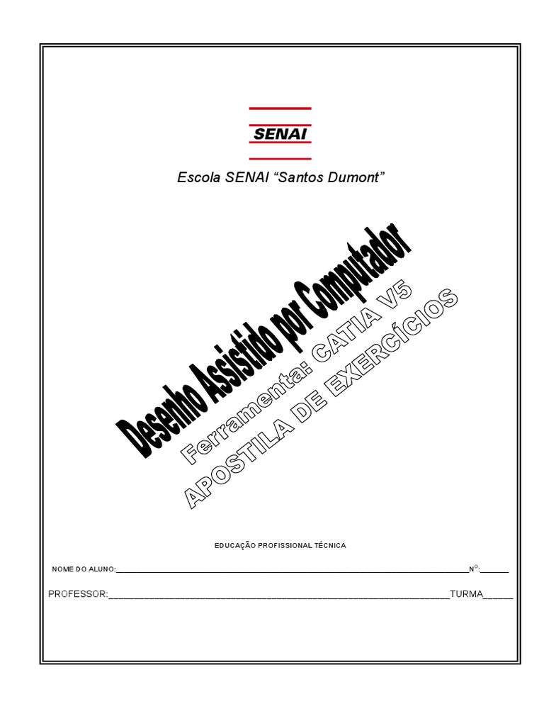 Apostila Exercício CATIA v5 PDF | PDF | Organizações educacionais ...