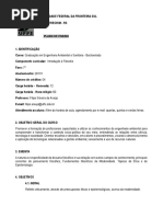 Programa Da Disciplina Introdução à Filosofia - Engenharia Ambiental