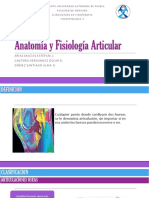 1.-Anatomía y Fisiología Articular