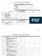 Quality Control Plan Review Checklist For Hot Mix Asphalt: Project Information