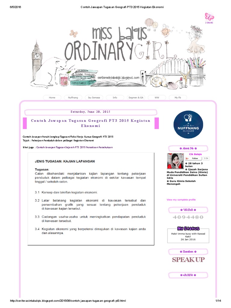 Unit 12 Faktor Yang Mempengaruhi Kegiatan Ekonomi