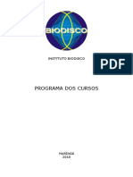 Programa Dos Cursos Online