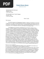 DOD Response - Bill Castle Letter