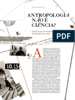 Antropologia Nao e Ciencia PDF