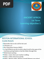 Ancient Africa 8th 2018