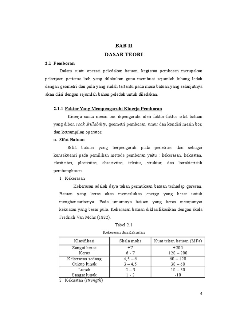 Pemboran Dan Peledakan | PDF