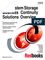IBM System Storage Business Continuity Solutions Overview: Front Cover