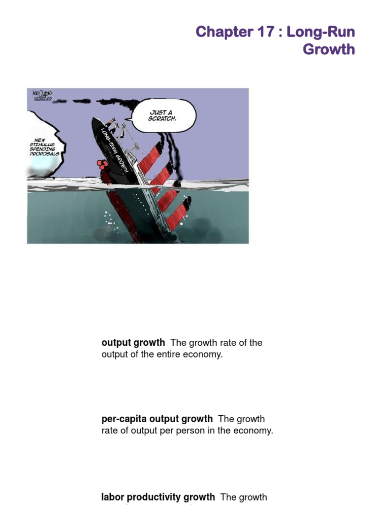 Chapter 17: Long-Run Growth | PDF | Economic Growth | Labour Economics