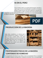 Potencial de la madera en el Perú