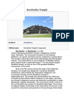 Borobudur Temple: Architect