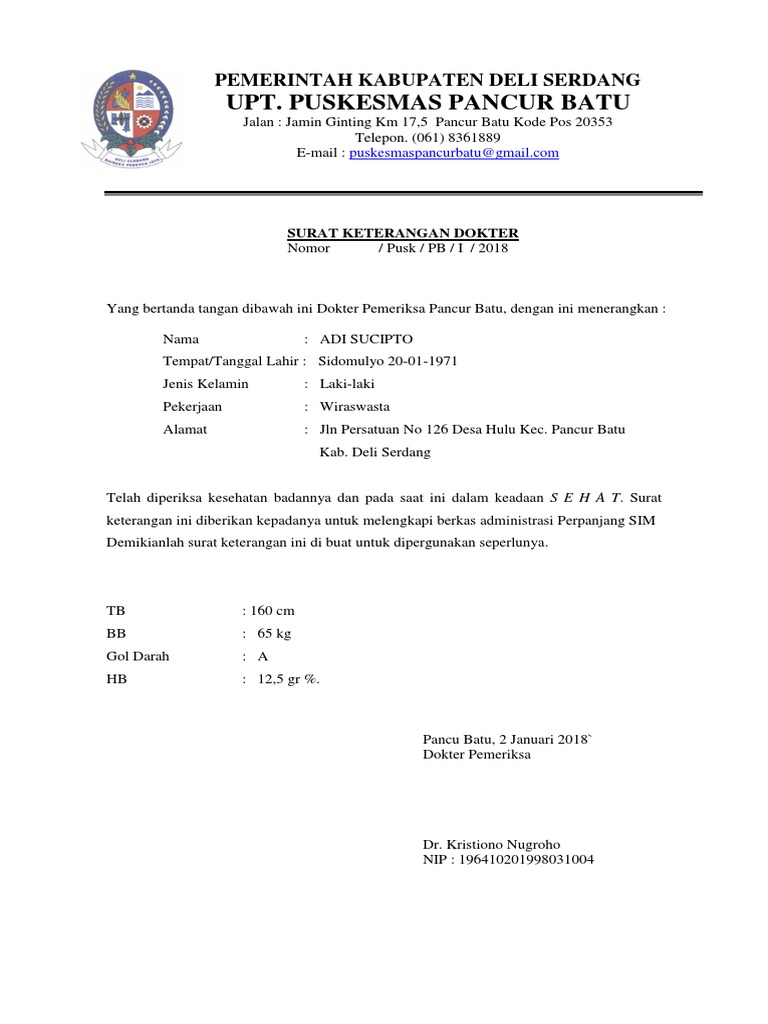 Pemerintah Kabupaten Deli Serdang PDF