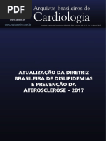 Atualização Da Diretriz Brasileira de Dislipidemias e Prevenção Da Aterosclerose – 2017