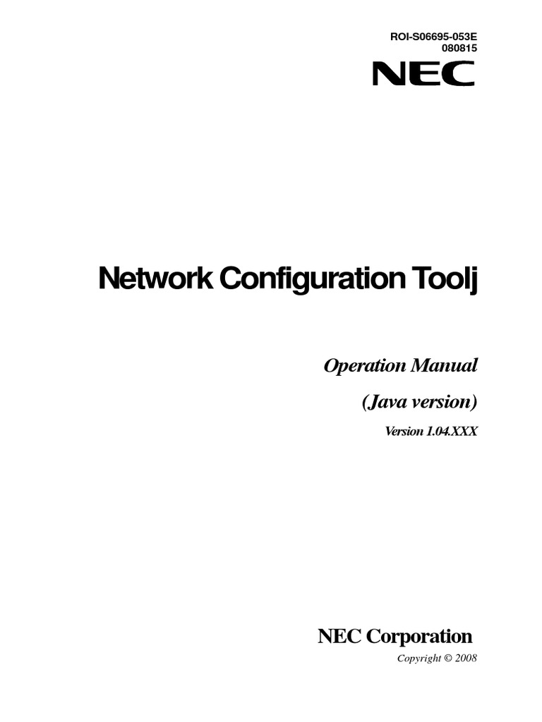 Net CFG Tool | PDF | Ip Address | Computer Networking