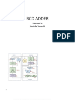 BCD Adder: Presented by Geethika Veeravelli