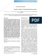 Aetiology of Bronchiectasis in Adults