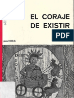 Paul Tillich El Coraje de Existir PDF