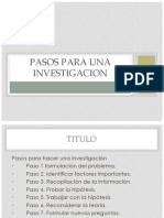 Presentación Metodologia de La Investigacion