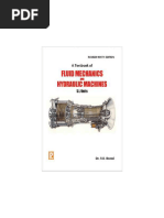 A Textbook of Fluid Mechanics and Hydraulic Machines | PDF