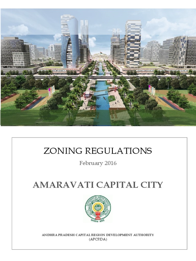 Amaravati Zoning Regulations Overview | PDF | Science | Engineering