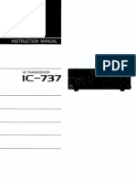 Icom IC-737 Instruction Manual