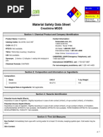 Creatinine MSDS: Section 1: Chemical Product and Company Identification