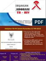 Kebijakan Kolaborasi TB Hiv Di Indonesia