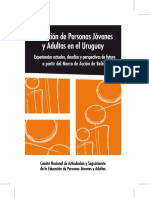Educacion de Personas Jovenes y Adultas en El Uruguay PDF