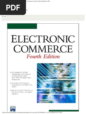 337224149 Electronic Commerce 4e Pete Loshin 2003 Pdf Pdf E