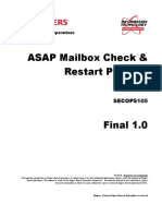 SECOPS105 - Daily - ASAP Mailbox Check & Restart Process