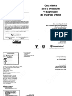 Guia Clinica para La Evaluacion y Diagnostico Del Maltrato Infantil PDF