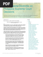 Case Digests - Doctrines On Philippine Supreme Court Decisions - Belo-Henares vs.