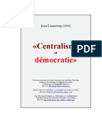 Centralisme et démocratie