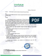 Surat Perihal Instruksi Pemasangan Spanduk GNRM PDF
