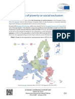 People at Risk of Poverty or Social Exclusion, 2018