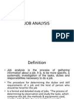 Job Analysis L4