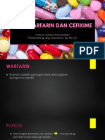 Warfarin Dan Cefixime