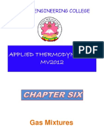 Defence Engineering College: Applied Thermodynamics MV2012