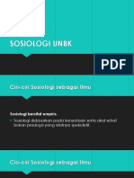 Sosiologi Unbk